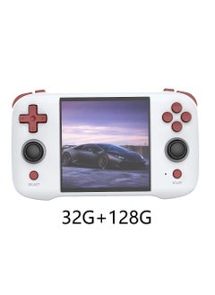 Buy R46S Handheld Retro Gaming Console Linux System with 32G+128G TF Card, Preloaded with 8000+ Games,4-inch 1:1 HD720*720 Screen,FPS 60HZ 4000mAh,wifi bluetooth(White 128G) in UAE