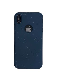 اشتري New Dotted Design Glow Feel PKK Silicone Case for iPhone Xs Max Blue في الامارات