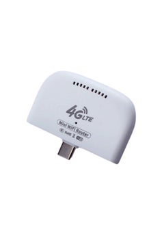 اشتري Asian Version 4G UFI Type-C Dongle LTE Nano Sim Card Mobile Router Portable Wireless Hotspot في السعودية