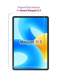 Buy Tempered Glass Screen Protector For Huawei Matepad 11.5 Clear in Saudi Arabia