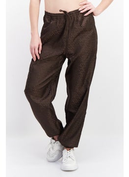 اشتري Women Loose Fit Track Pants, Brown في الامارات