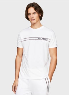 Buy Striped Crew Neck T-Shirt in UAE