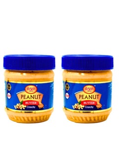 Buy Premium Peanut Butter Crunchy 340grams - Pack of 2 in UAE