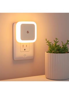 Buy Nightlight Plug in Night Light, Dusk to Dawn Night Lamp Led Night Light for Kids Bedroom, Bathroom, Hallway Warm in Saudi Arabia