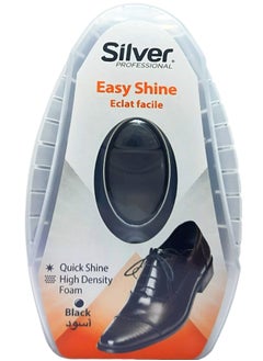 Buy SILVER Easy Shine Professional  Shoe Polisher Sponge - Black Color in Egypt