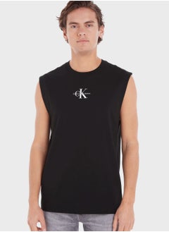 Buy Logo Crew Neck Tank Top in Saudi Arabia