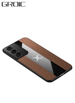 Buy Samsung Galaxy S22 Case Fabric 6.1 Inch, Art Cloth Texture Anti-Scratch Shock Absorption Silicone Soft Edge Protection Cover Phone Case in Saudi Arabia