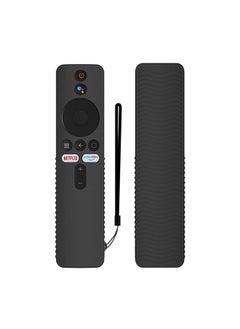 Buy For Xiaomi 4K TV Stick Y48 Remote Control Anti-Drop Silicone Protective Cover(Black) in Saudi Arabia