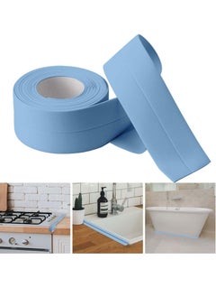 اشتري Self Adhesive Sealing Strip Wشريط مانع للتسرب ذاتي اللصق ومضاد للماء أزرق سماويaterproof Tape Blue Sky في مصر