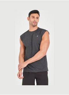 Buy Cap Sleeves Slim Fit Active T-Shirt in Saudi Arabia