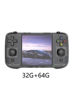 Buy R46S Handheld  Gaming Console Linux System with 32G+64G TF Card, Preloaded with 8000+ Games,4-inch 1:1 HD720*720 Screen,FPS 60HZ 4000mAh,wifi bluetooth(Orange 64G) in UAE