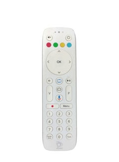 Buy Remote Control For Etisalat Receiver White in UAE
