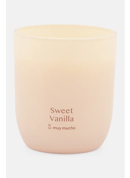 Buy Sweet Vanilla Automatic Candle 180g, Beige in UAE