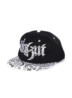 Buy New Harajuku Cashew Flower Letter Hip Hop Hat in UAE