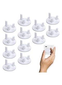 Buy Outlet Plug Covers, Baby Proofing Plug Covers, Outlet Covers Safety Socket Covers Protectors Child Proof Electrical Protectors for Child Baby Home and School, Electrical Insulation (10 Pack, White) in UAE