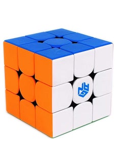 اشتري GAN 356R S,3x3 Speed Cube 356RS Magic Cube Professional Puzzle Cube Ultra Durable and Flexible for Kids (Sticker less) في الامارات