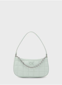 Buy Square Quilted Chain Satchel Bag in UAE