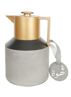 اشتري Coffee Thermo Flask | Vacuum Pot | Heat Insulated Thermos | 1.0 Litre Dallah | Arabic Carafe | Jug Dalla | Coffeepot في الامارات