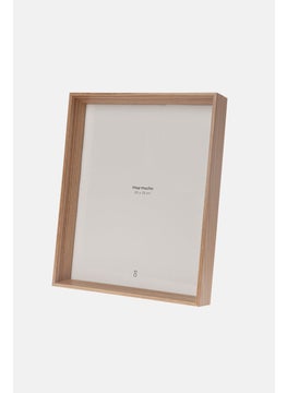 اشتري Wooden Photo Frame 20 L x 25 H x 4 W cm, Tan في الامارات