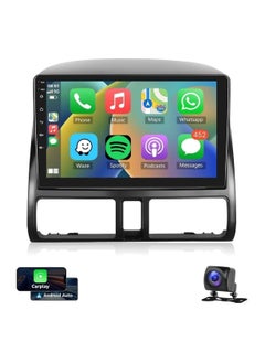 اشتري Android Car Stereo for Honda CRV 2002 2003 2004 2005 2006 4GB RAM 64GB ROM 9 Inch Support Apple Carplay, MirrorLink WiFi BT, IPS Touch Screen with AHD Camera Included في الامارات