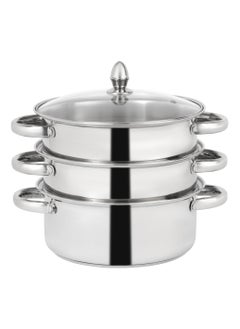 اشتري Delcasa 3 Layer Steamer Pot- DC2931 في الامارات