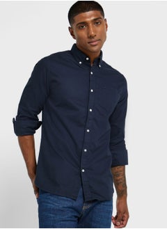 Buy Essential Oxford Slim Fit Shirt in UAE