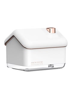 اشتري Snow House Mini Humidifier, Without The Noise, USB Nano Atomization Humidifier with Night Light, Desktop Humidifier for Home, Compact and Portable Mini Humidifier, for Bedrooms or Living Rooms(White) في الامارات