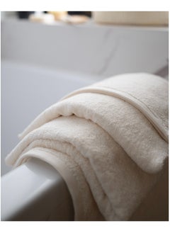 Buy plain towel set of 3 luxury towels (30x30)(50x100)(70x140) face,hand,bath towels 100% cotton in Egypt