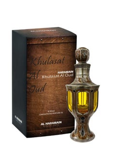 اشتري Al Haramain Khulasat Al Oud 30ml Non-Alcoholic Perfume Oil في السعودية