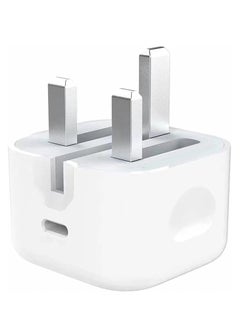 Buy 20W USB-C Power Adapter for iPhone 12/iPad Pro White in Egypt