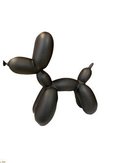 Buy Creative Balloon Dog Sculpture Modern Home Decoration Black Colour in UAE