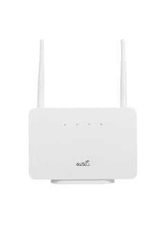 Buy 4G Wireless Router LTE CPE Router 300Mbps with 2 High-gain External Antennas SIM Card Slot UK Plug in Saudi Arabia