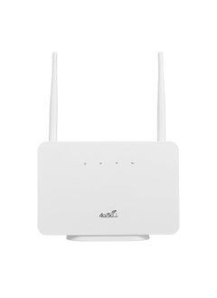 Buy 4G Wireless Router LTE CPE Router 300Mbps with 2 High-gain External Antennas SIM Card Slot UK Plug in Saudi Arabia