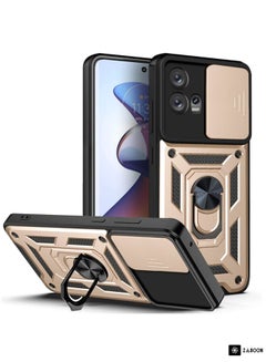 Buy Protective Case Cover For Motorola Edge 30 Fusion Sliding Camera Cover Design TPU+PC in Saudi Arabia
