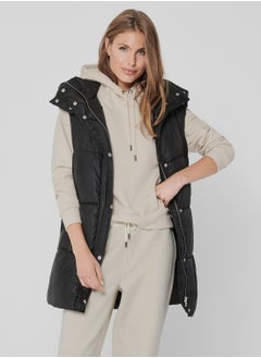 اشتري High Neck Puffer Coat في السعودية