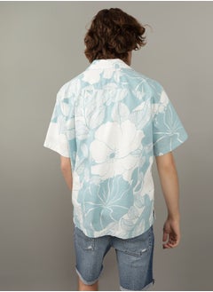 اشتري AE Floral Button-Up Poolside Shirt في السعودية