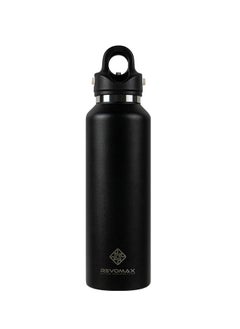 Buy Revomax vacuum Insulated Flask with Twist Free CAP, open & close with one hand in one second . 20oz/ 592ml in UAE