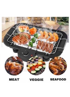 اشتري Smoke-less BBQ Grill Portable Tabletop Electric Griddle Removable في الامارات