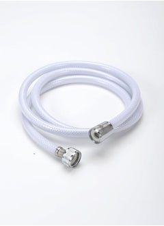 اشتري HomePro shower hose PVC Long Shattaf Bidet Hose For Bathroom Flexible Hose Pipe Sprayer Extension White1.5M في الامارات