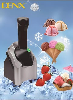 Buy DENX Frozen Fruit Ice Cream Maker, DIY Healthy Soft Serve Sherbet, Smoothie, Frozen Yogurt, BPA Free, No Additives and Artificial Colors, Dessert Machine for Home and Kids in Saudi Arabia