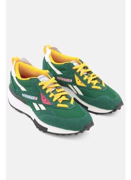 اشتري Men LX2200 Lace Up Sports Shoes, Green/Yellow في السعودية