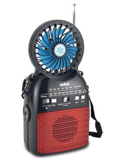 Buy Multifunctional Portable Radio with Mini Fan in UAE