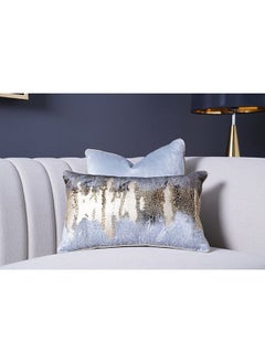 اشتري Galactic Foil Printed Filled Cushion 30x50 Cm-gold في الامارات