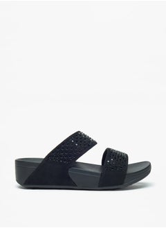 Buy Women's Embellished Slip-On Flatform Sandals in Saudi Arabia