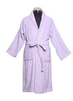 Buy Zero Twist Bathrobe Orchid Extra Large 122x64 cm in UAE