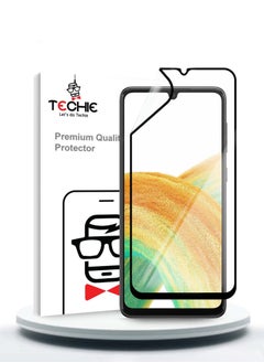 اشتري Techie 9D Ceramic  Screen Protector Film for Samsung Galaxy A33 –  Anti Shock 0.26mm Thickness Bubble – Free Installation في السعودية