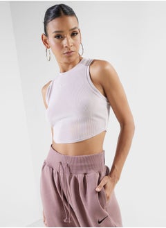 Buy Nsw Essential Ribbed Cropped Tank in UAE