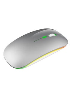 Buy M40 Ultra-Thin Wireless Mouse Silver in UAE