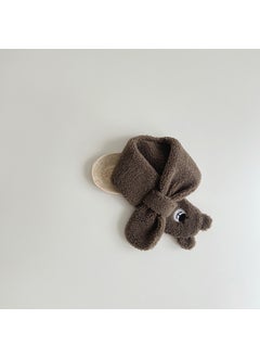 اشتري Autumn Kids Cartoon Bear Scarf Gloves 2024Coffee bear head (scarf) Coffee bear head (scarf) في السعودية