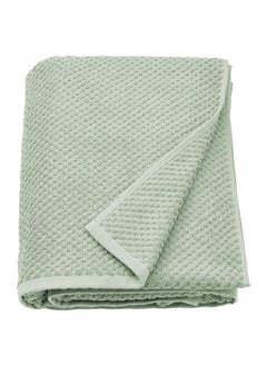 Buy Bath Sheet Pale Grey Green 100X150 Cm in Saudi Arabia